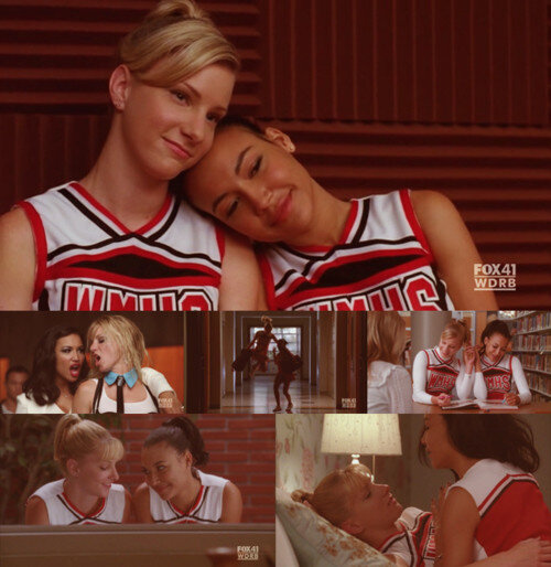 Naya Rivera, Heather Morris Glee Lesbian picture