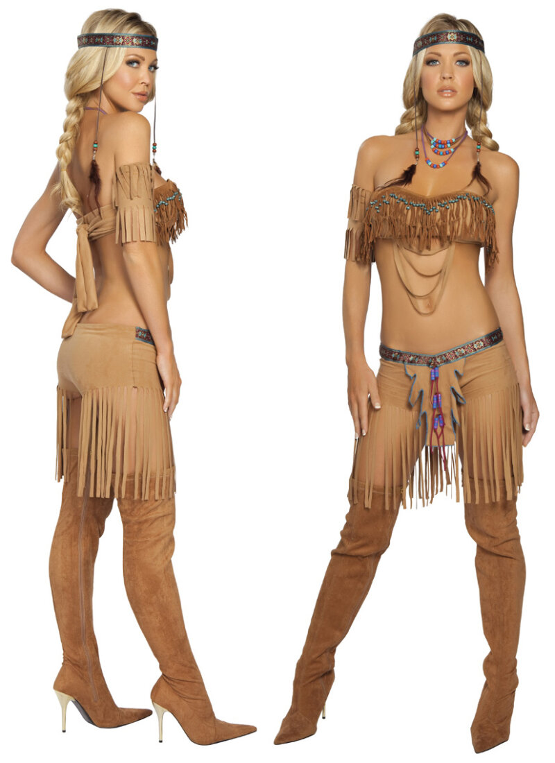 Sexy Pocahontas Halloween Costume picture