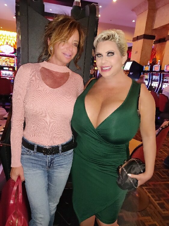 Busty Rachel Aziani with Claudia Marie in Las Vegas picture