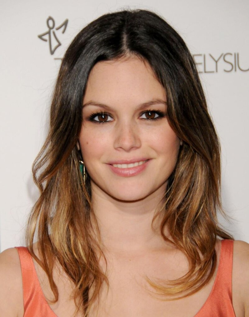 Rachel Bilson Ombre Hair Fringe picture