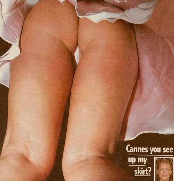 Rachel Hunter Panty Upskirt picture