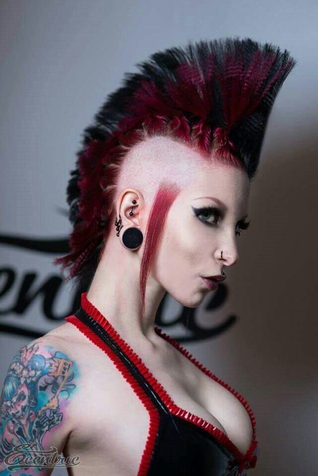 mohawk punk babe picture