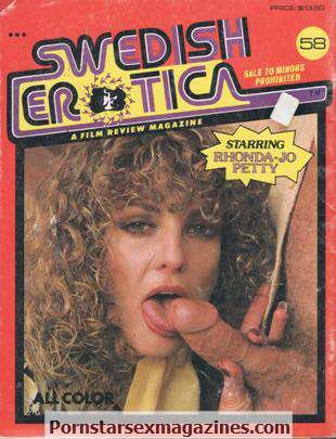 Rhonda Jo Petty oral sex queen sucking on Swedish Erotica cover picture