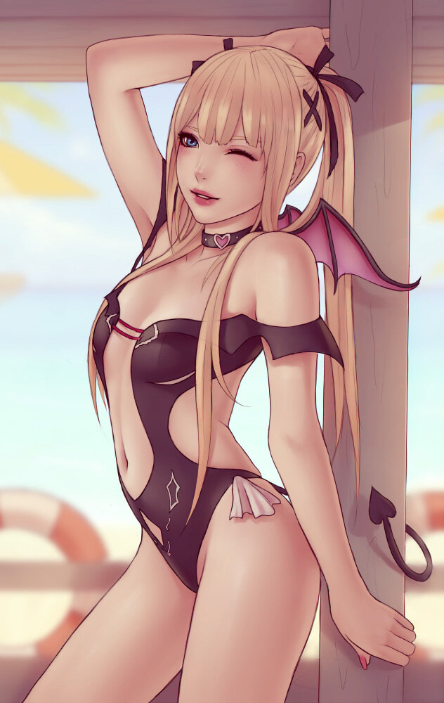 marie rose (dead or alive and 1 more) drawn by soranamae picture