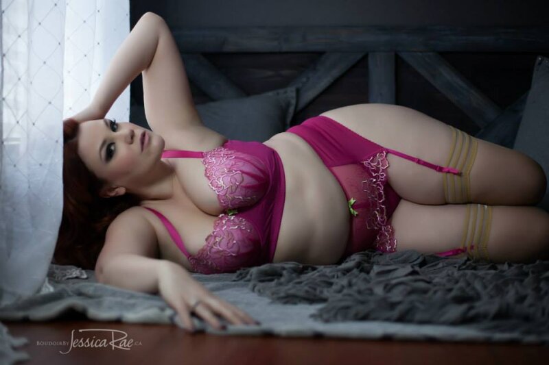 Ruby Roxx in sexy pink lingerie picture