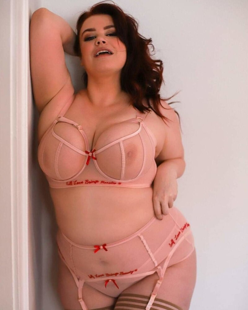 Ruby Roxx in see through lingerie picture
