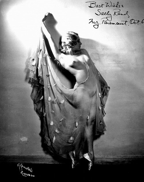 Miss Sally Rand Stripping On Pointe. picture