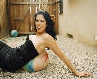 Sarah Silverman comedian actress is a raven hottie picture