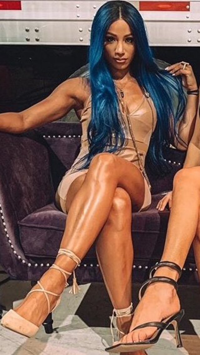 Sasha Banks can choke me with her legs anytime she wants picture