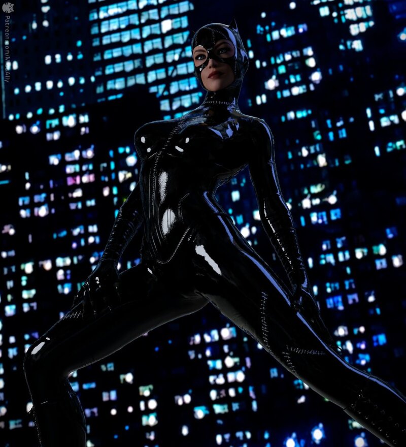 Catwoman Cityscape(AlienAlly) picture