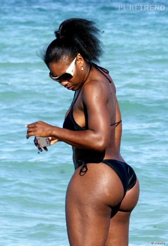 Serena Williams big black bikini booty 6 picture