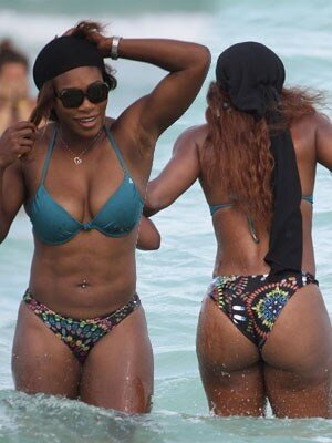Serena Williams big black bikini booty 4 picture