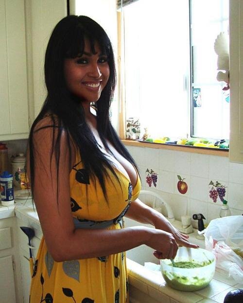 Cutie-pie. She can come cook for me any time. Some sites who posted this are saying it's someone named Somaya Reece. Accurate? picture