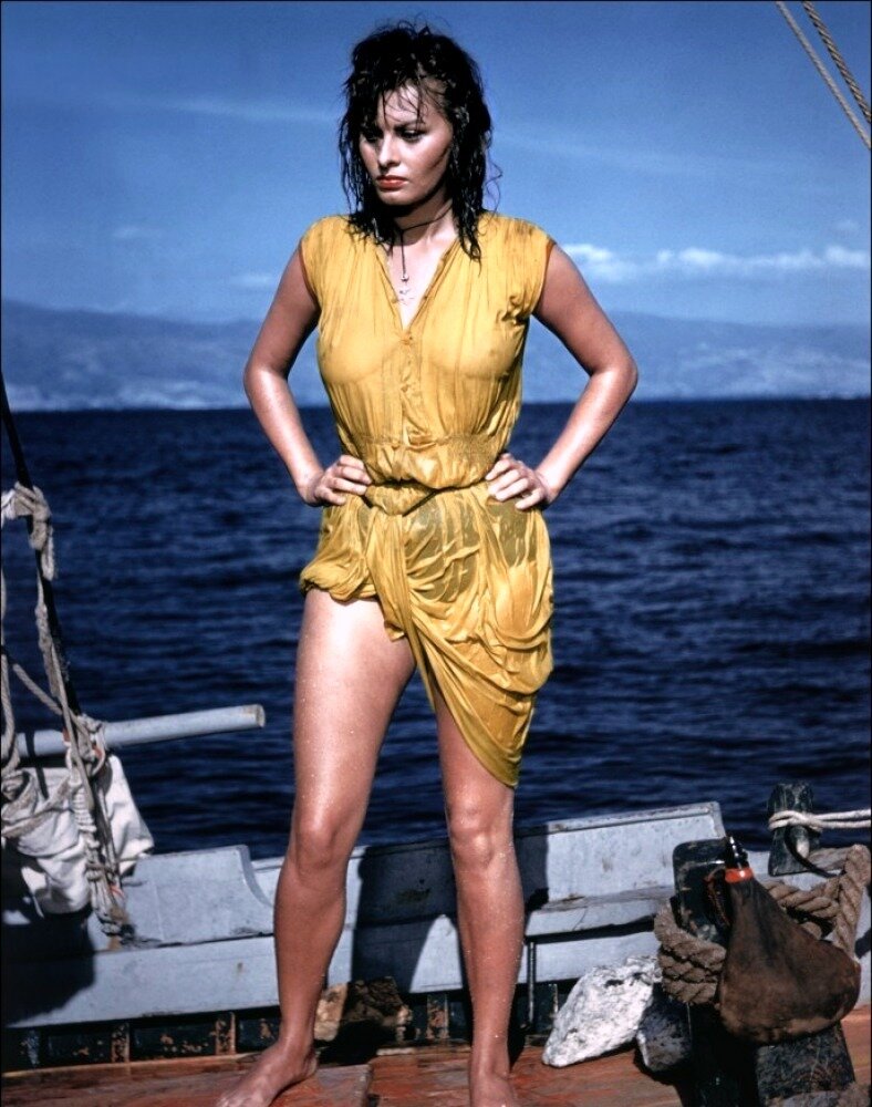 Sophia Loren in Boy on a Dolphin (1957) picture