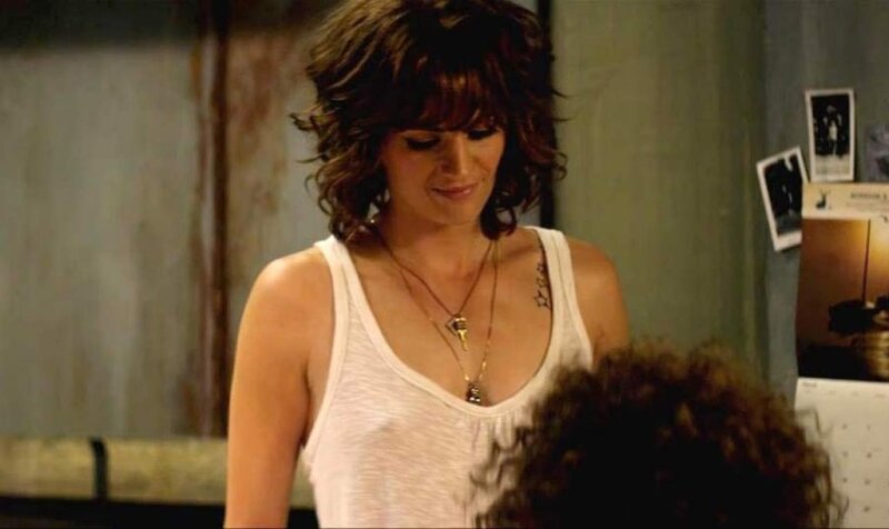 Stana Katic Nipples in See Through Shirt from ‘CBGB’ picture