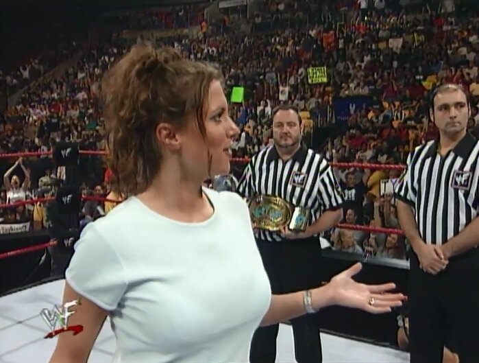 Stephanie mcmahon white top 2 picture