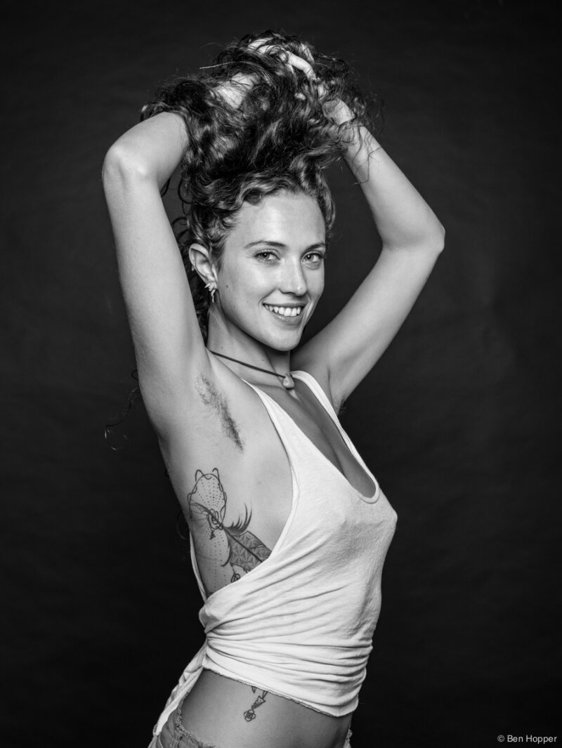 Black and White of Stephanie Tripp by Ben Hopper picture