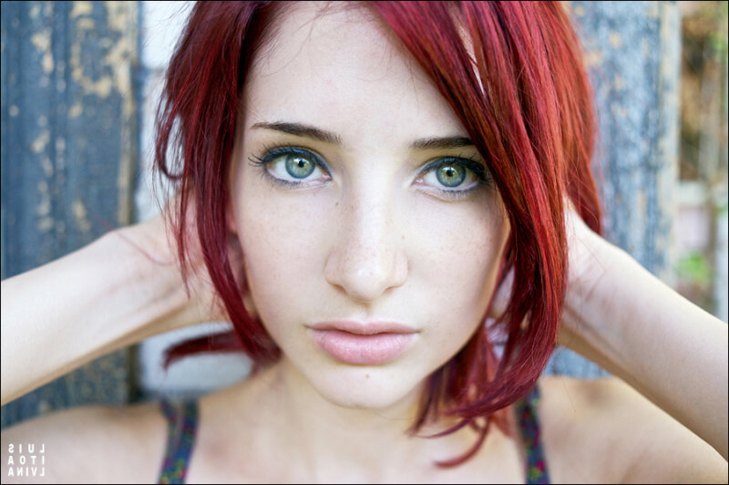 Gorgeous redhead stunning eyes - susan coffey picture