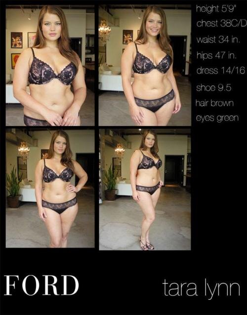 Ford plus size model, Tara Lynn is HOT! picture