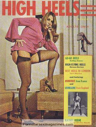 Russ Meyer's Muse Uschi Digard on cover High Heels magazine picture