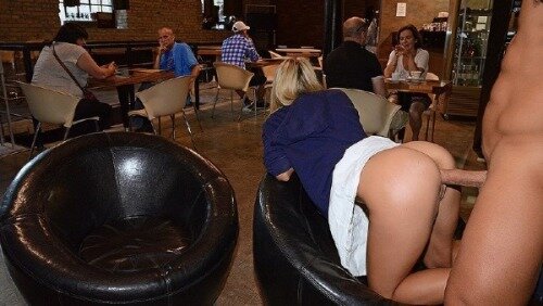 Euro Amateur Public Sex! guy picked up this horny slut Christen Courtney, she wanted the dick so bad that she started stroking and sucking his cock right there in the cafe. People pretended not to n picture