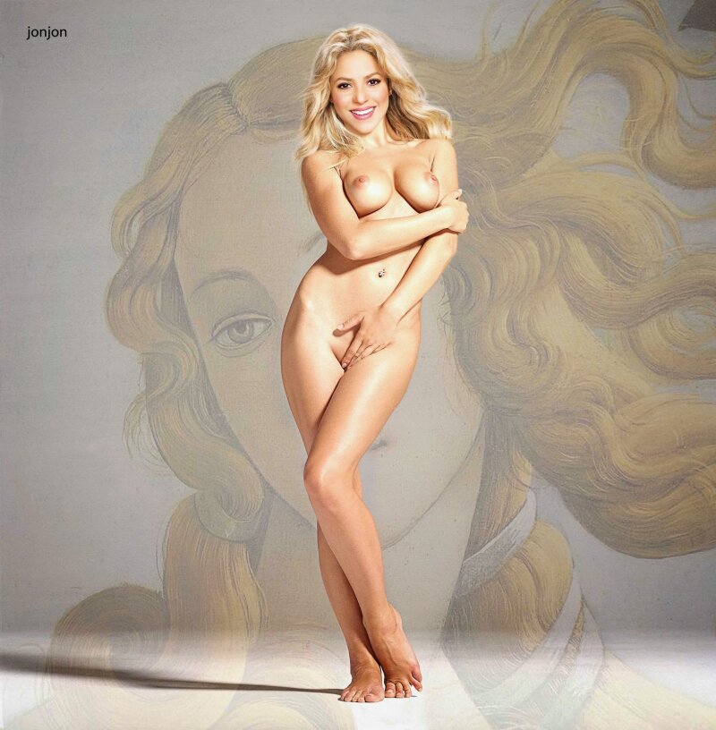 Shakira, the Venus picture