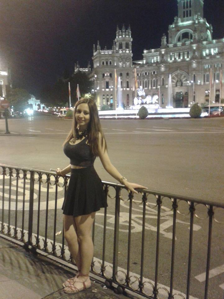 Spanish teen with big tits in Madrid picture