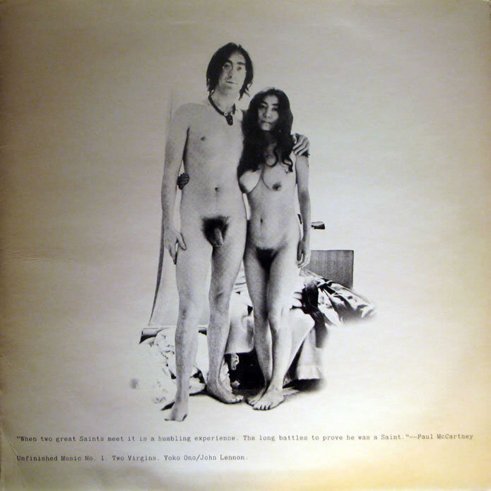 John Lennon & Yoko Ono Nude Cover picture