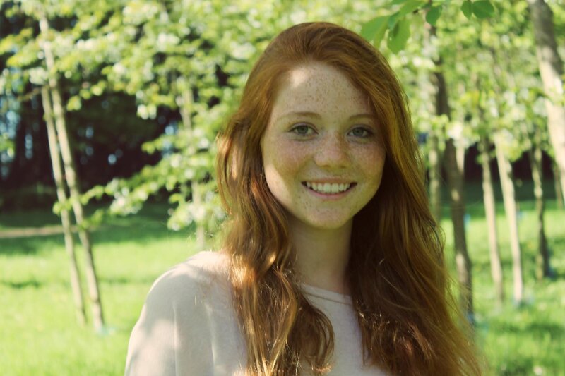Stunning redhead teen picture
