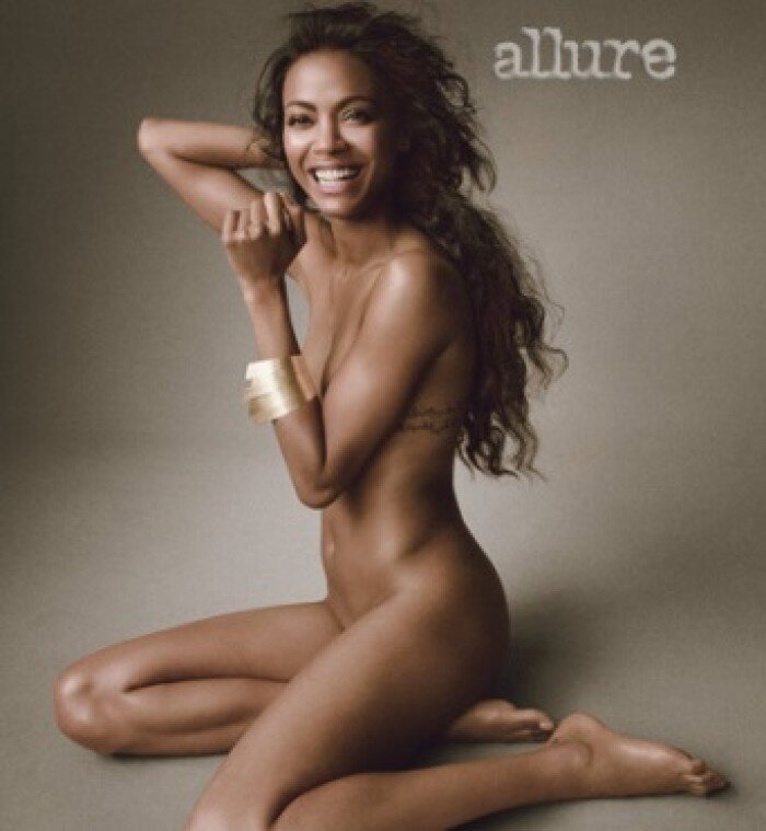 Zoe Saldana du film Les Gardiens de la Galaxie est magnifique en lingerie picture