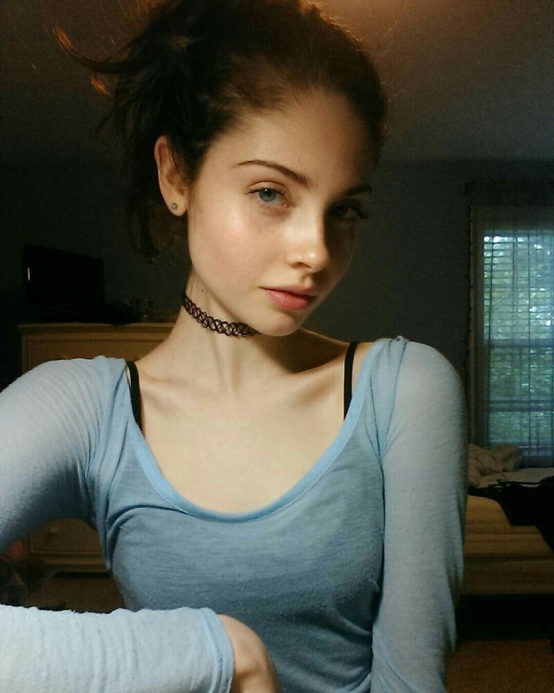 Sexy small tits teen. picture