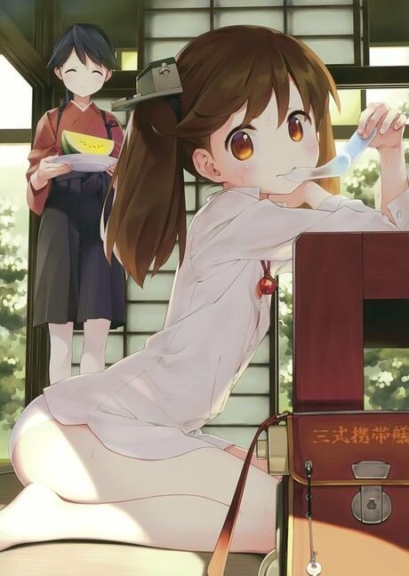 the weather is very hot Loli Hentai ^_^ picture