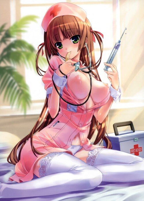 hentai nurse sexy oppais picture