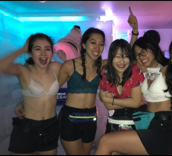 Quick Group Flash at College Party (+18) picture