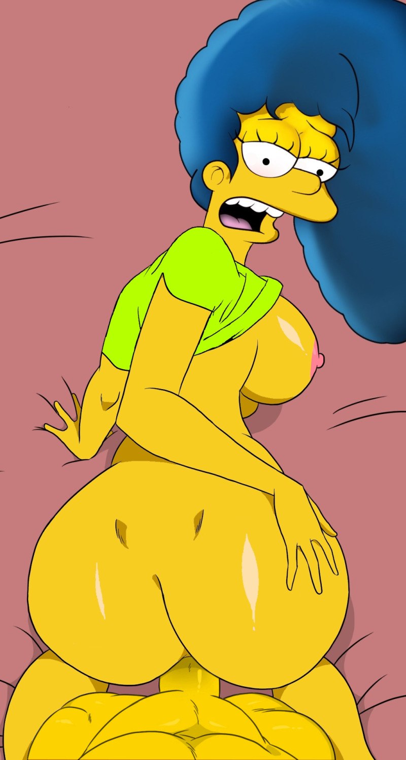 marge simpsons gets pounded from behind - pov picture