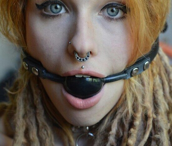 Light Eyes Dark Ballgag picture