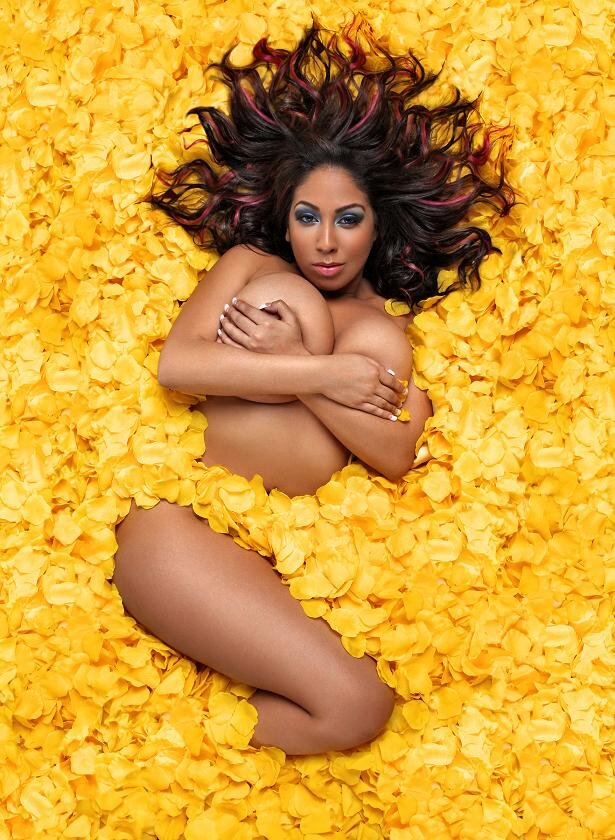 令人敬畏的pic华丽的乌木大女孩 picture