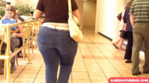Thick BBW Puerto Rican Booty #bbw #latina #jeans #plussize... picture