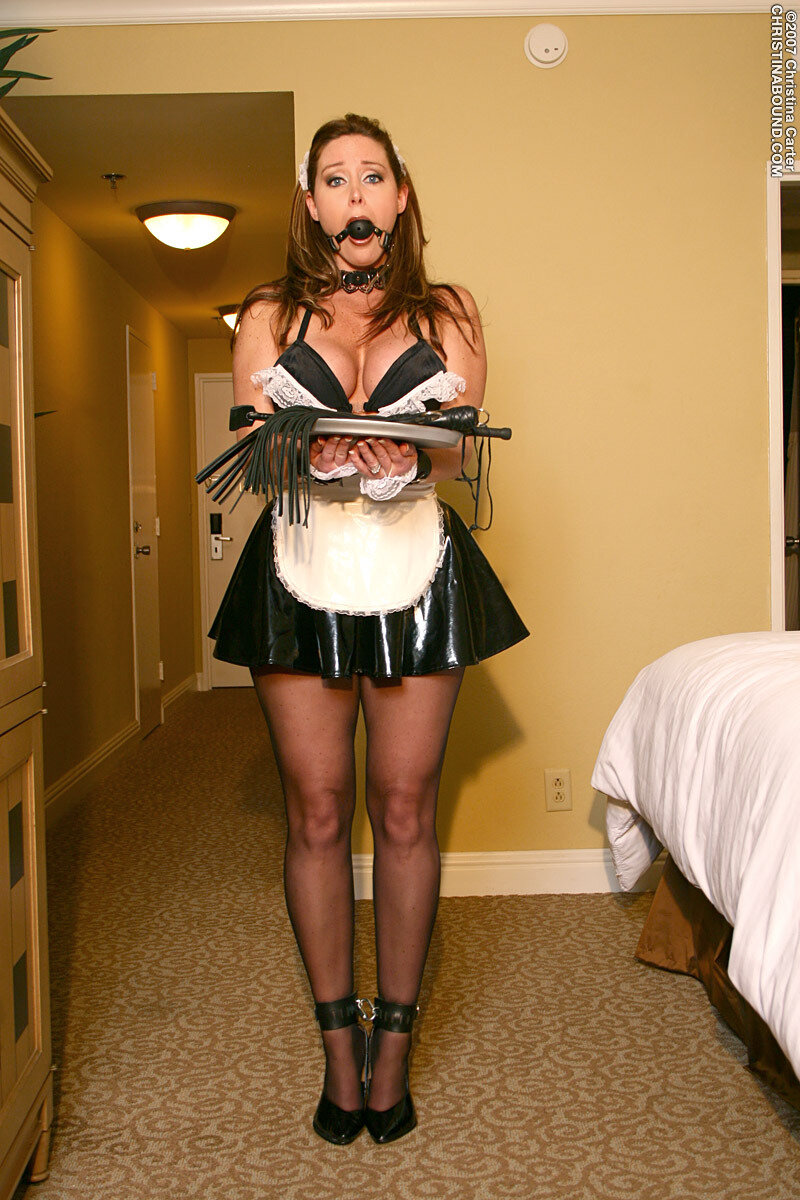 The maid is ready for her punishment, sir picture