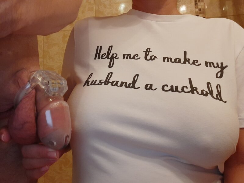 Help me to make my husband a cuckold picture