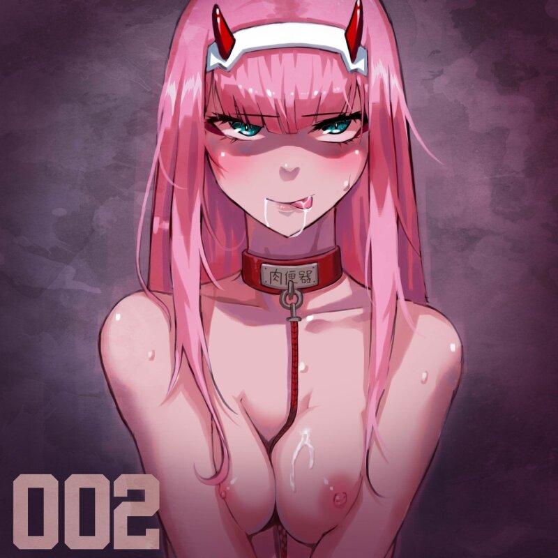 Zero two leashed picture