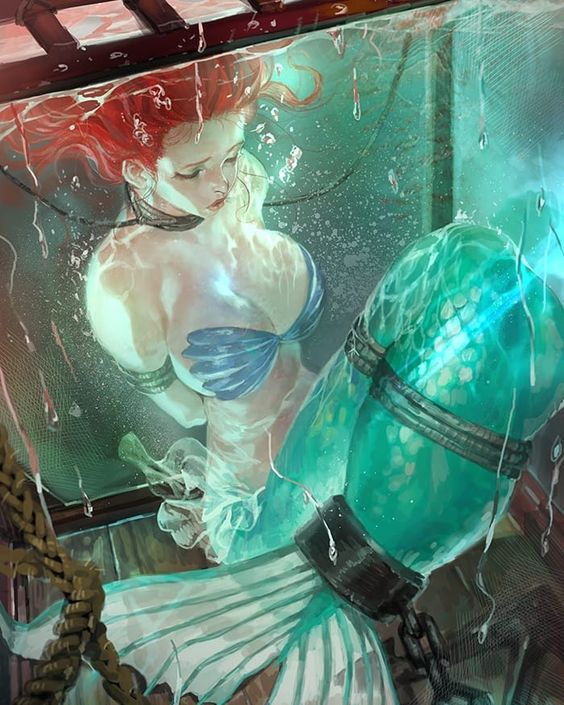 巨乳美人鱼被锁住 picture