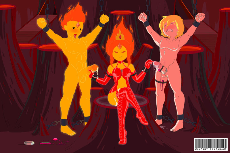 Adventure_Time Finn Flame_Princess whycantifindaname picture