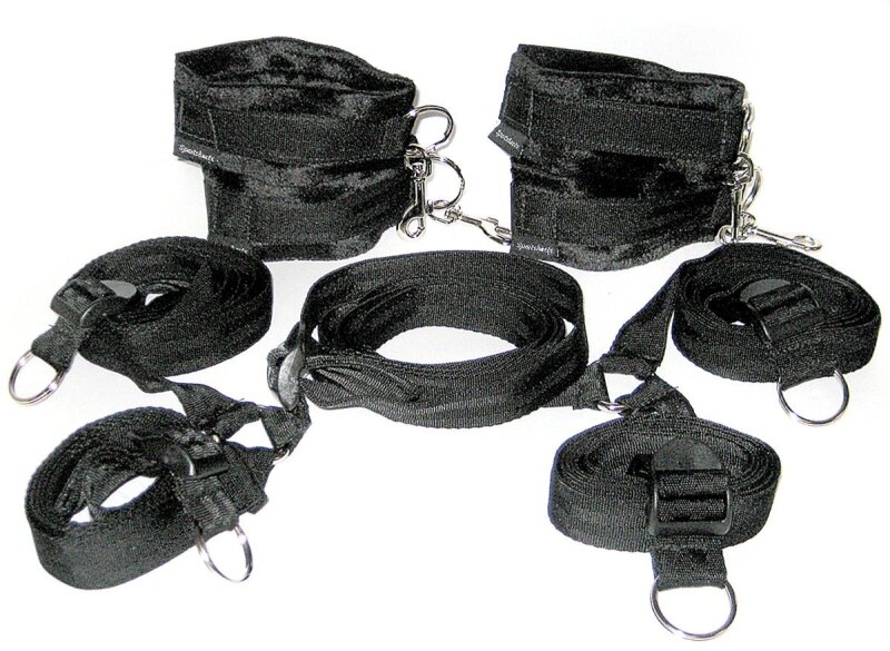 Fulfill your bondage sex fantasies with Bed Restraint System online sex toy picture