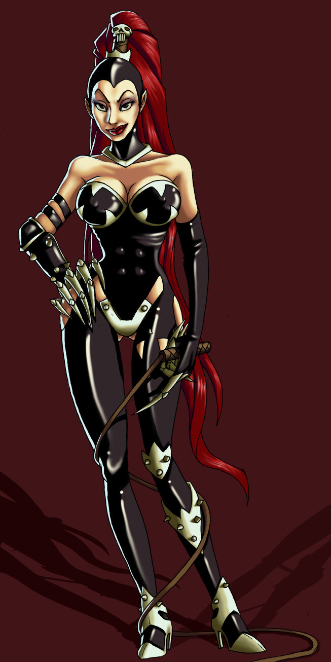 Dark Mistress pin-up picture