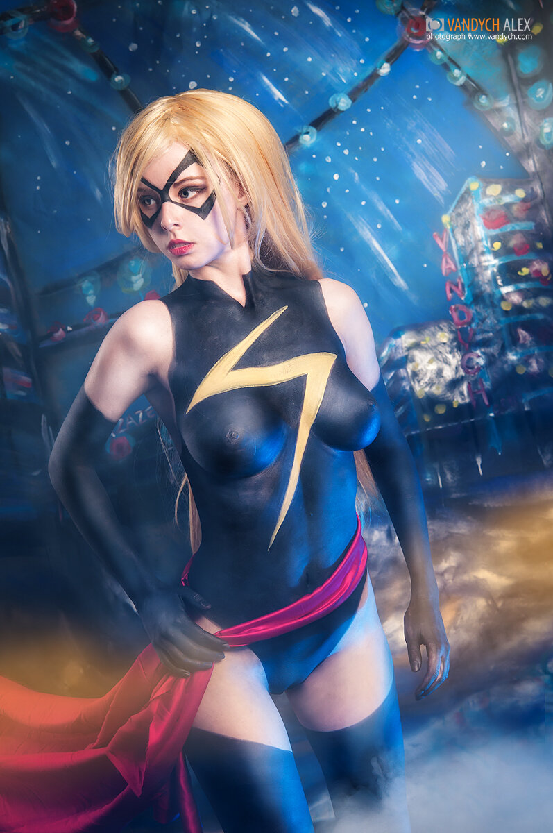 Ms Marvel paint picture