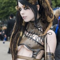  Babe Brunette Cosplay  pics