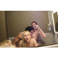  Bathroom Selfies Gangbang Sex  pics