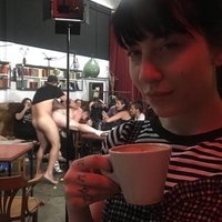  Brunette Alternative Group Sex  pics