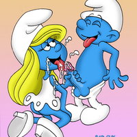  Cartoon Porn Handjob Smurf Sex  pics